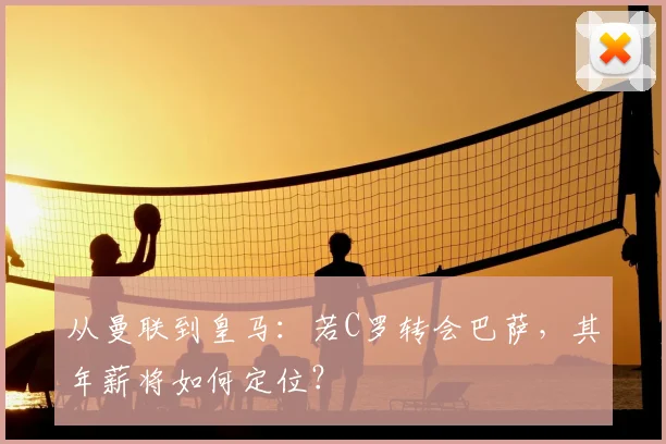 从曼联到皇马：若C罗转会巴萨，其年薪将如何定位？